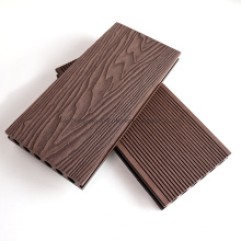 Formaldehyde Free Waterproof Home Garden WPC Composite Decking Board